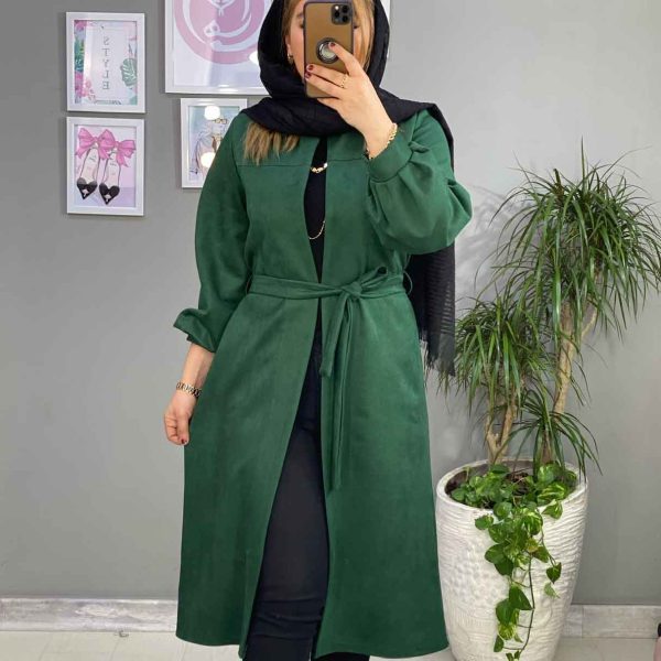 Manteau Suite with belt 8 مد شیک